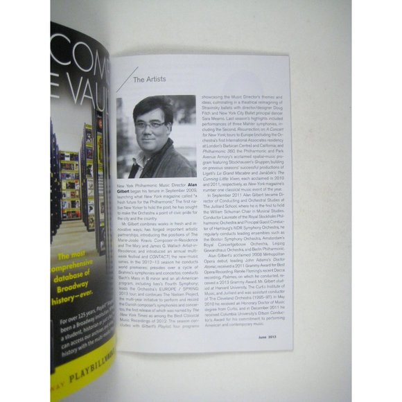 New York City Philharmonic Playbill June 1993 Lincoln Center Wynton Marsalis - Picture 8 of 10